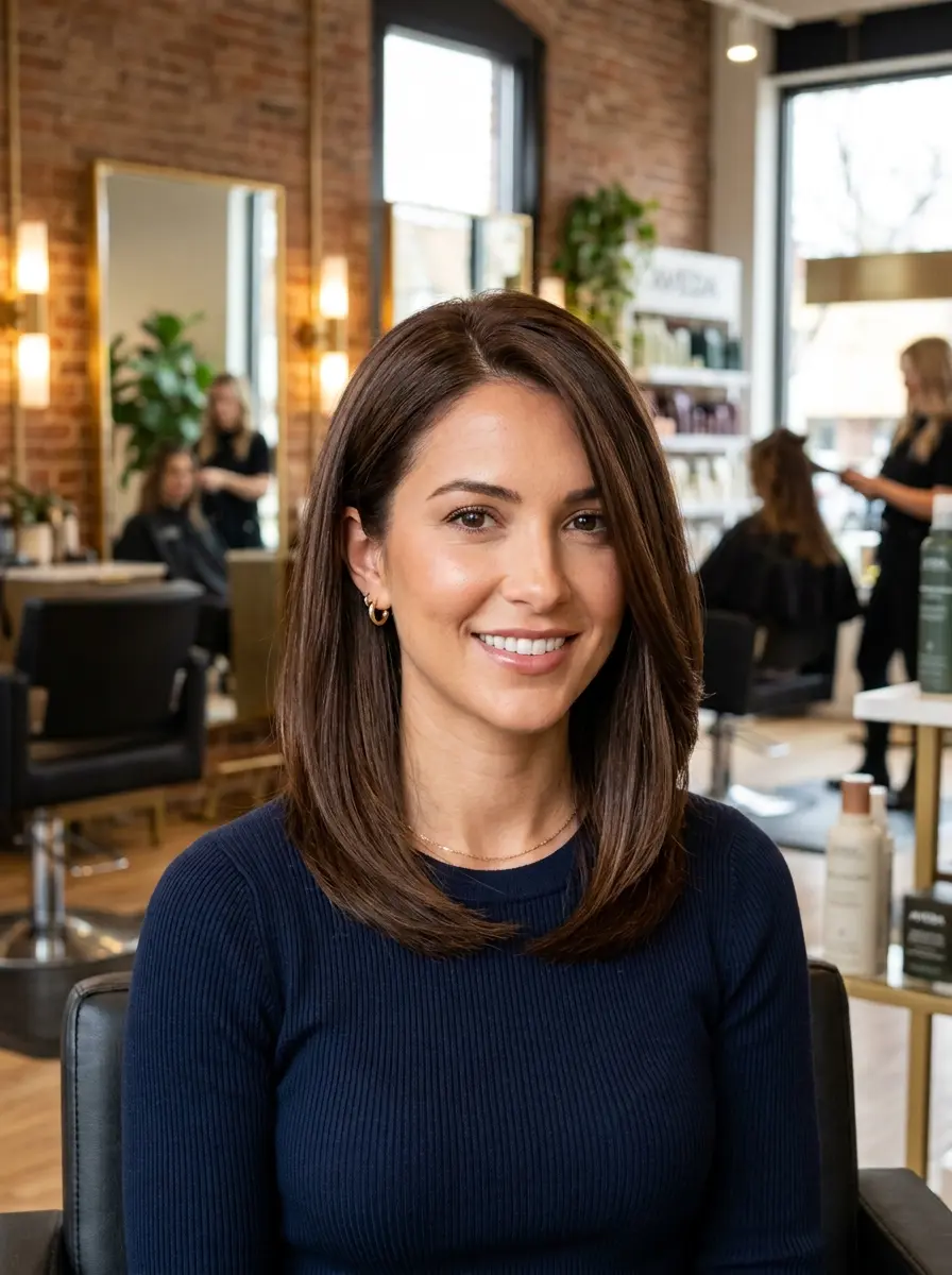 30 Lob Hairstyles for Fine Hair You Can Actually Wear 7 lob hairstyles for fine hair 708