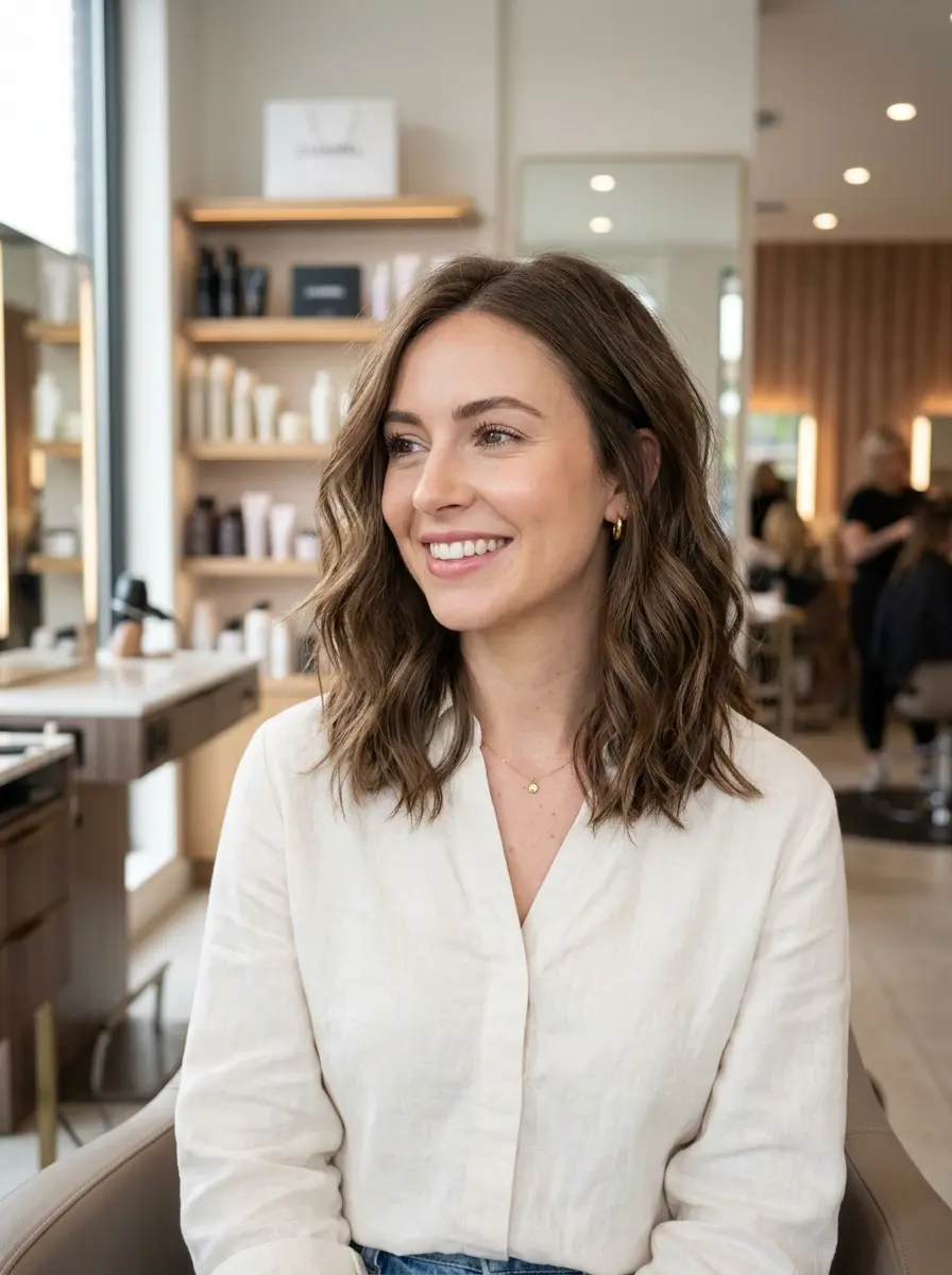 30 Lob Hairstyles for Fine Hair You Can Actually Wear 16 lob hairstyles for fine hair 717