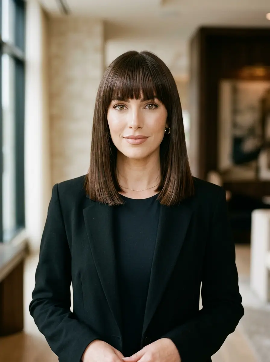30 Lob Hairstyles for Fine Hair You Can Actually Wear 23 lob hairstyles for fine hair 725