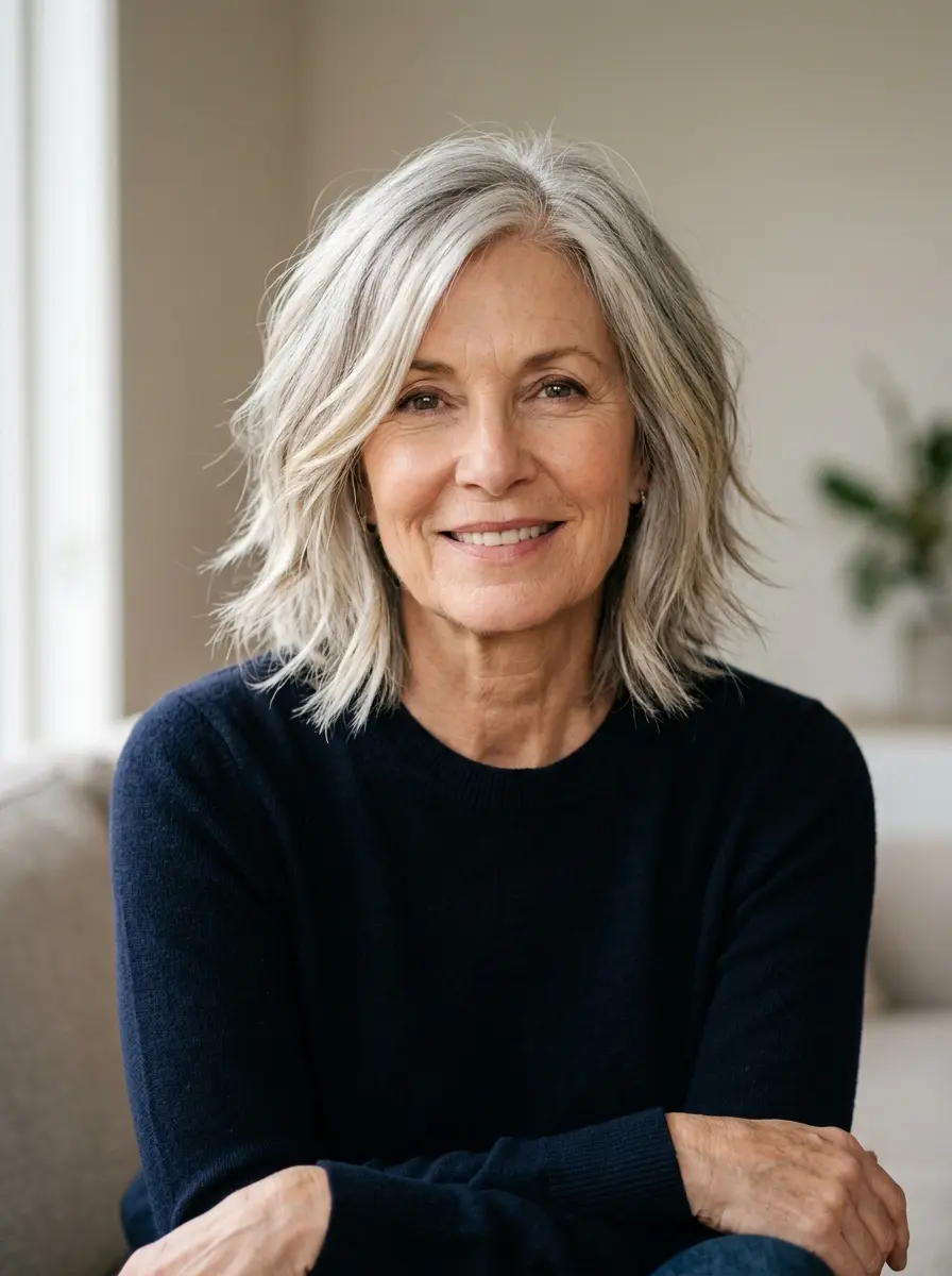 18 Low-Maintenance Choppy Bob Hairstyles for Women Over 60 3 low maintenance choppy bob hairstyles for women ov 479