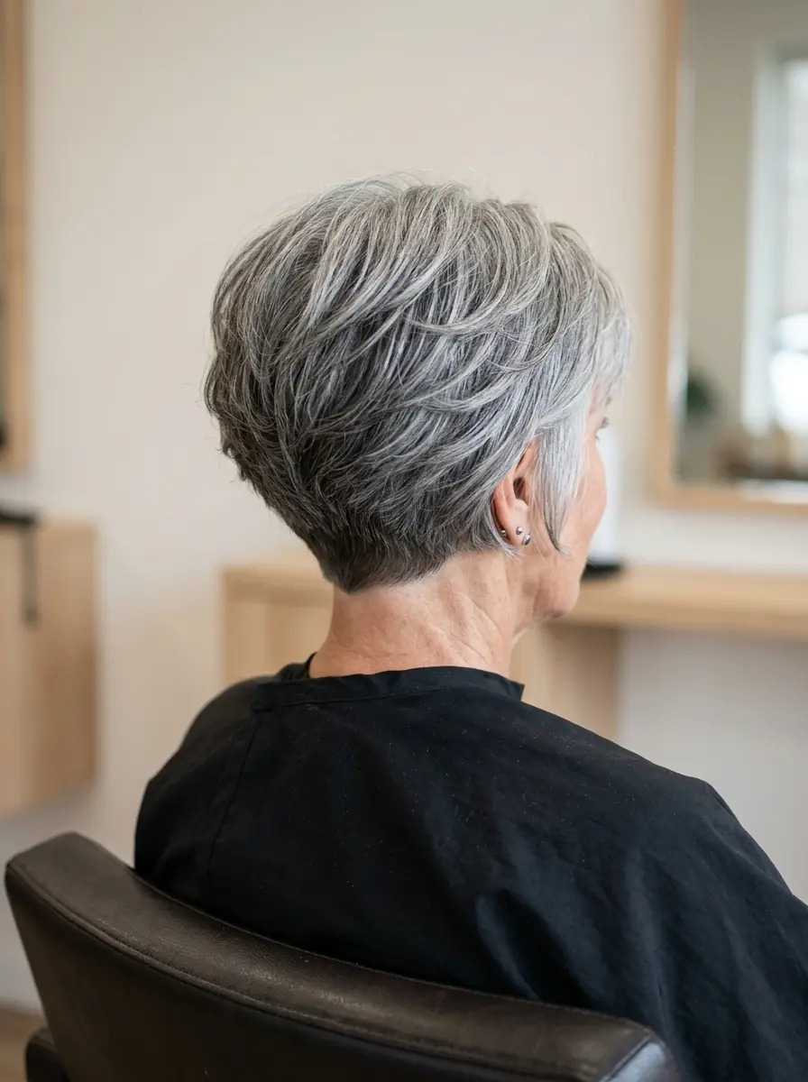 18 Low-Maintenance Choppy Bob Hairstyles for Women Over 60 12 low maintenance choppy bob hairstyles for women ov 488