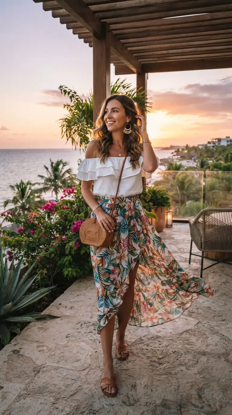 20 Mexico Outfits for a Chic, Colorful & Vacation-Ready Escape 11 mexico outfits for a chic colorful vacation rea 1508
