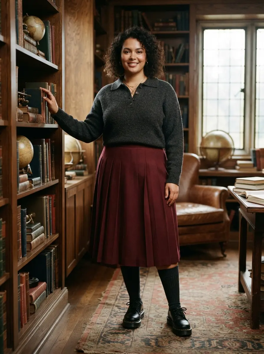 plus size academia outfits curvy women 217