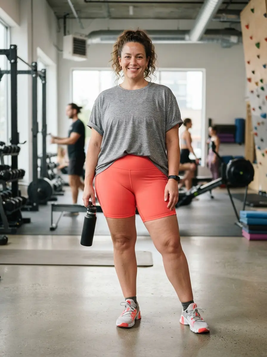 21 Plus Size Activewear Outfits to Feel Strong, Stylish & Confident 3 plus size activewear outfits 240