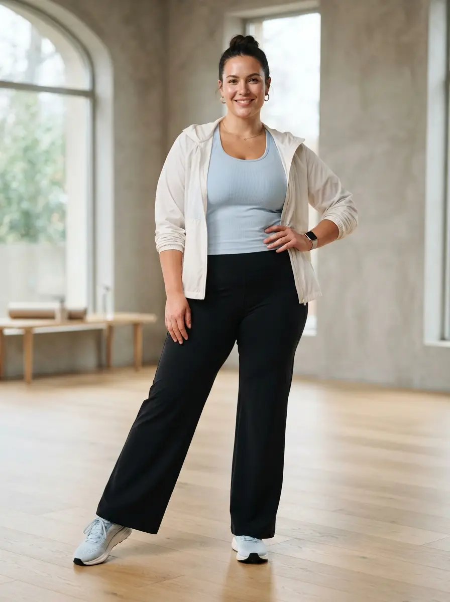 21 Plus Size Activewear Outfits to Feel Strong, Stylish & Confident 10 plus size activewear outfits 247