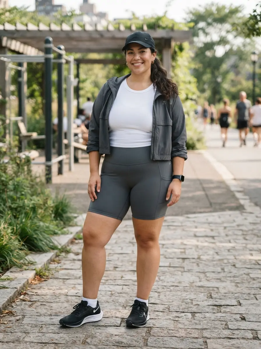21 Plus Size Activewear Outfits to Feel Strong, Stylish & Confident 11 plus size activewear outfits 248
