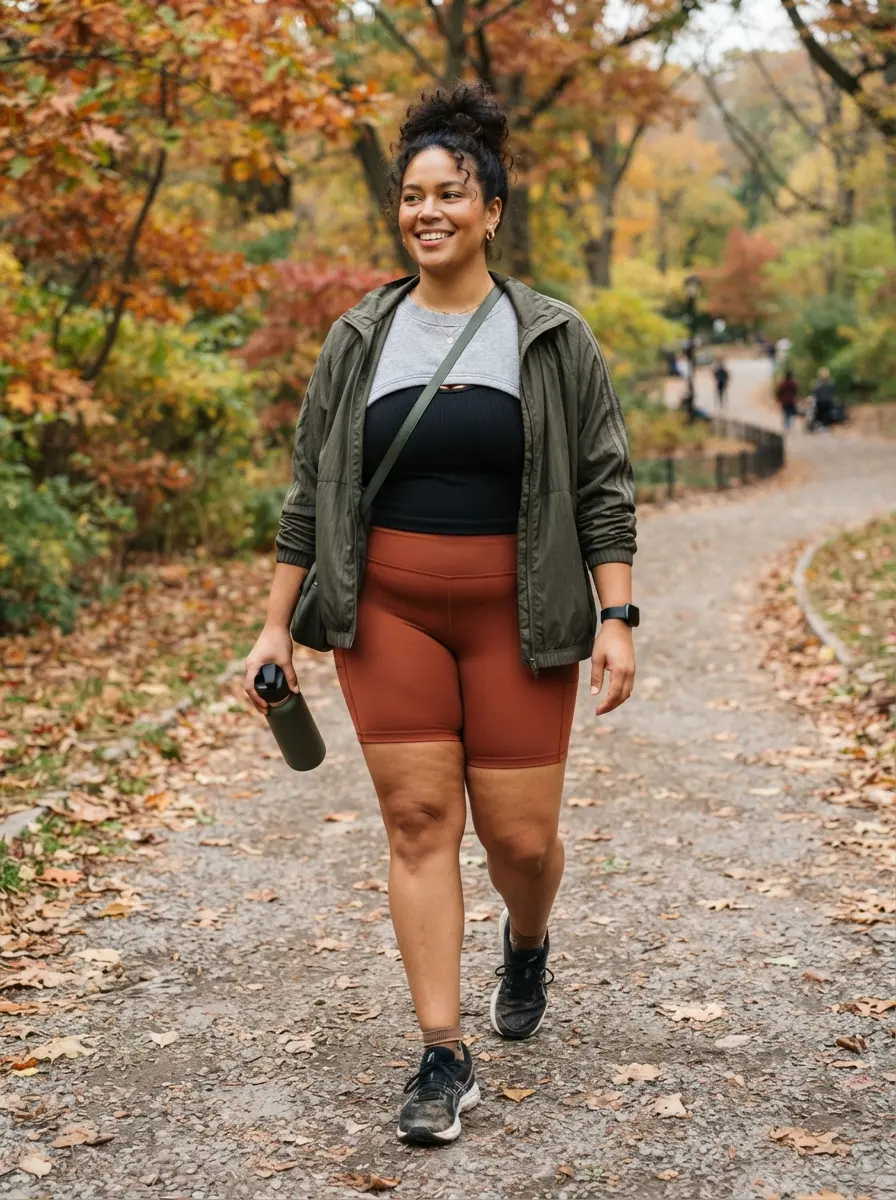 21 Plus Size Activewear Outfits to Feel Strong, Stylish & Confident 12 plus size activewear outfits 249