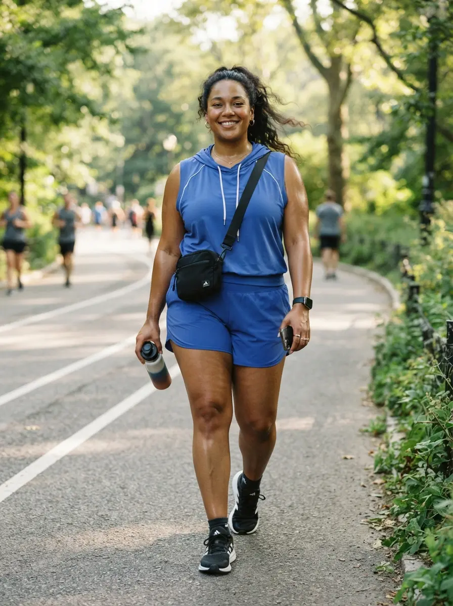 21 Plus Size Activewear Outfits to Feel Strong, Stylish & Confident 15 plus size activewear outfits 252