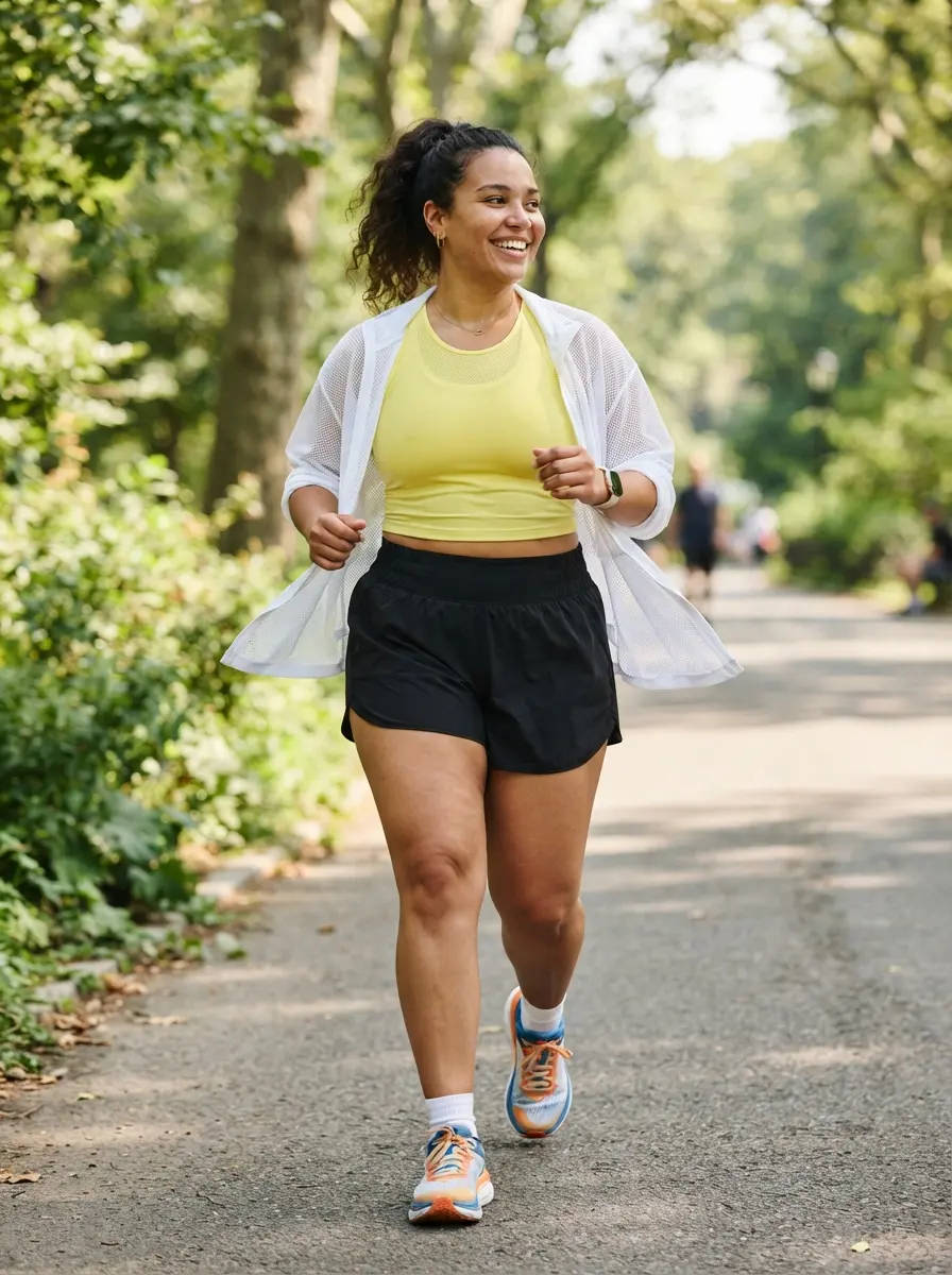 21 Plus Size Activewear Outfits to Feel Strong, Stylish & Confident 19 plus size activewear outfits 256