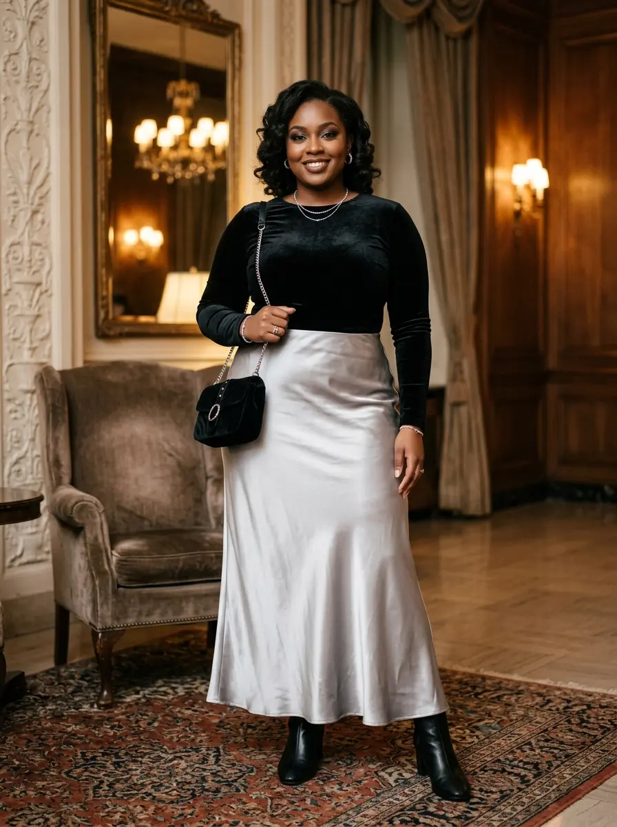 22 Plus Size Aesthetic Outfits Curvy Women Can’t Stop Loving 3 plus size aesthetic outfits 315
