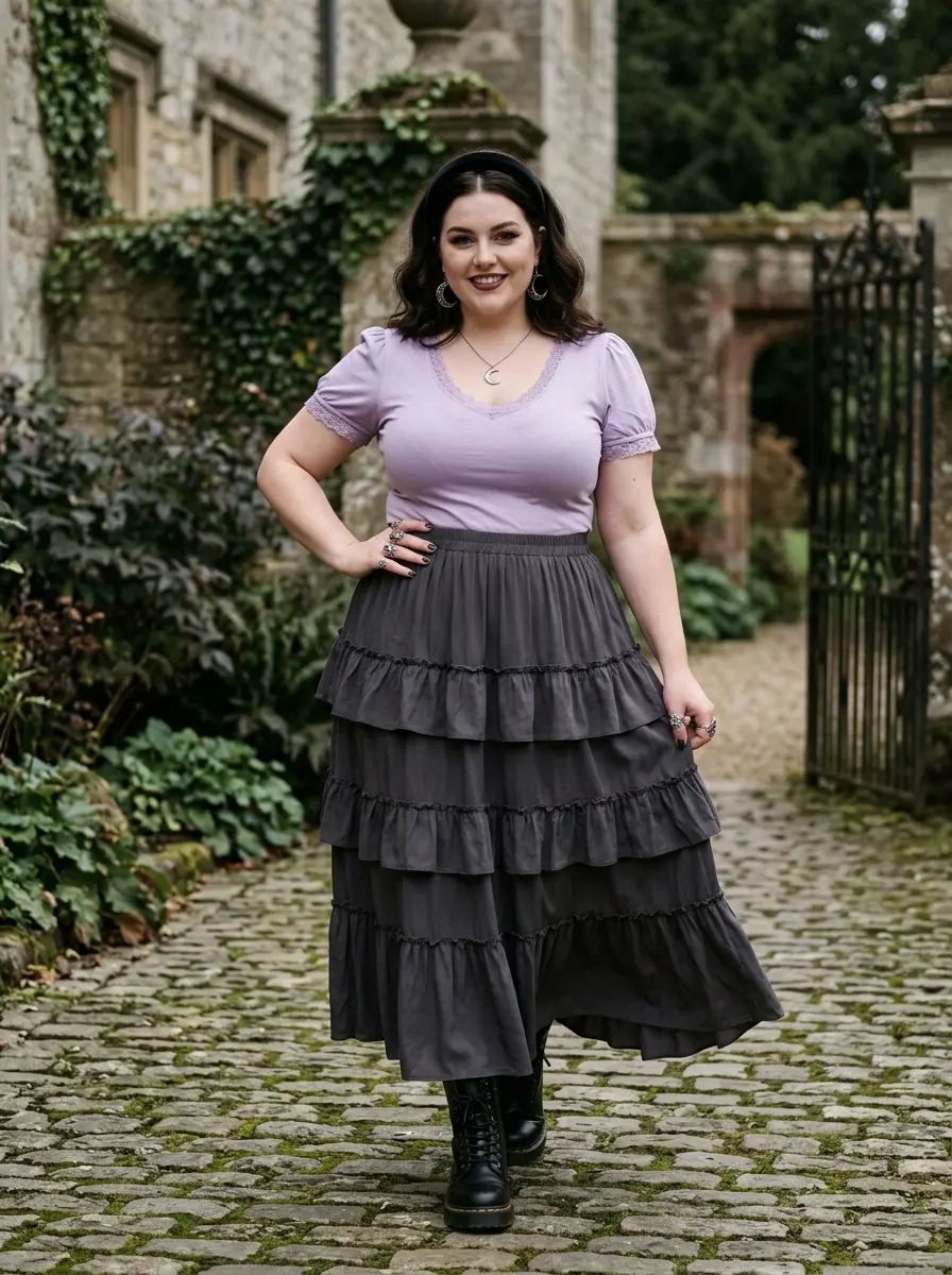 22 Plus Size Aesthetic Outfits Curvy Women Can’t Stop Loving 10 plus size aesthetic outfits 322