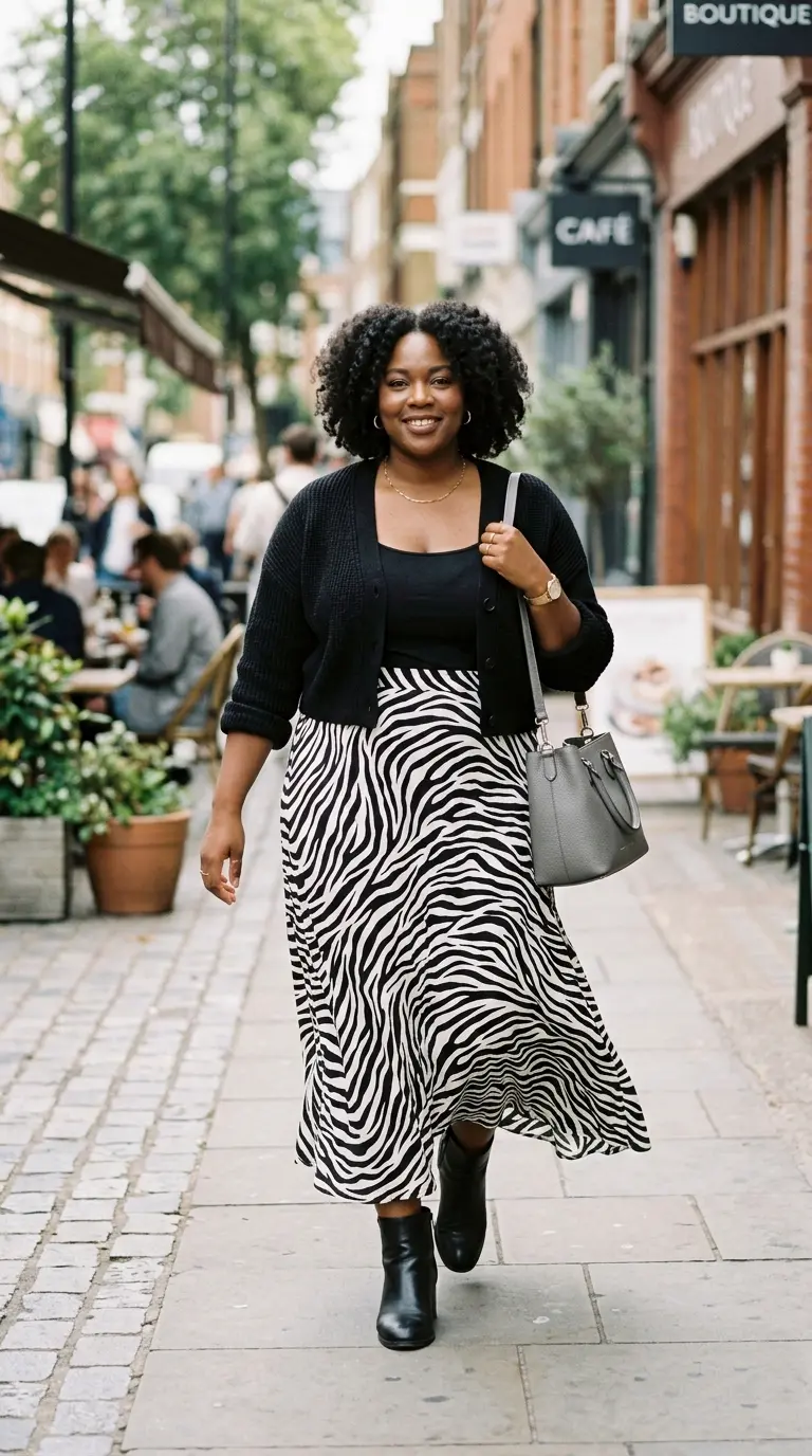 20 Plus Size Animal Print Outfits Curvy Women Can’t Stop Loving 16 plus size aesthetic outfits 352