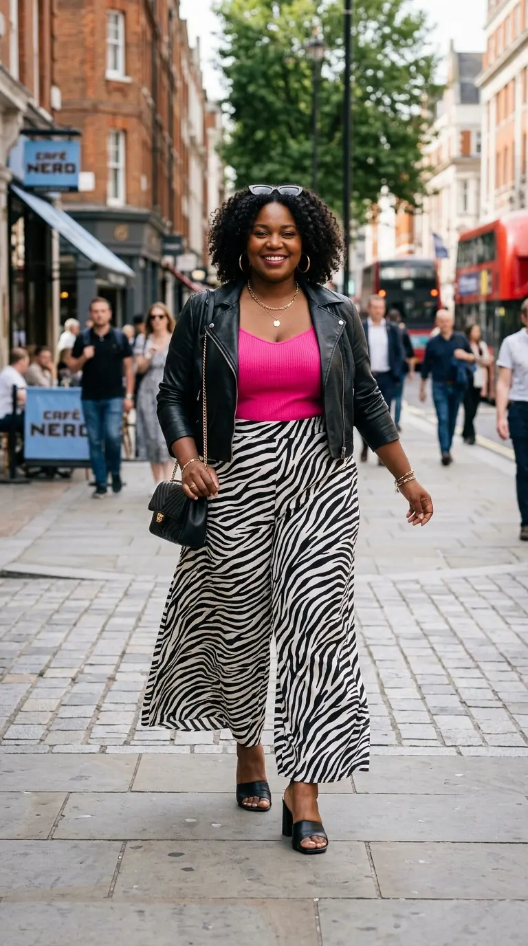 20 Plus Size Animal Print Outfits Curvy Women Can’t Stop Loving 21 plus size aesthetic outfits 357