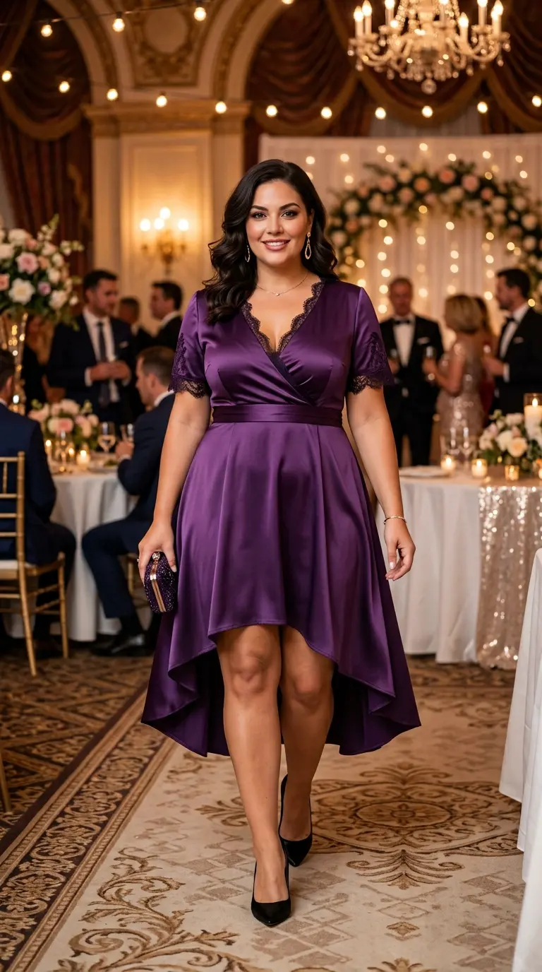 12 Plus Size Evening Wedding Guest Outfits Women Will Love 10 plus size aesthetic outfits 371