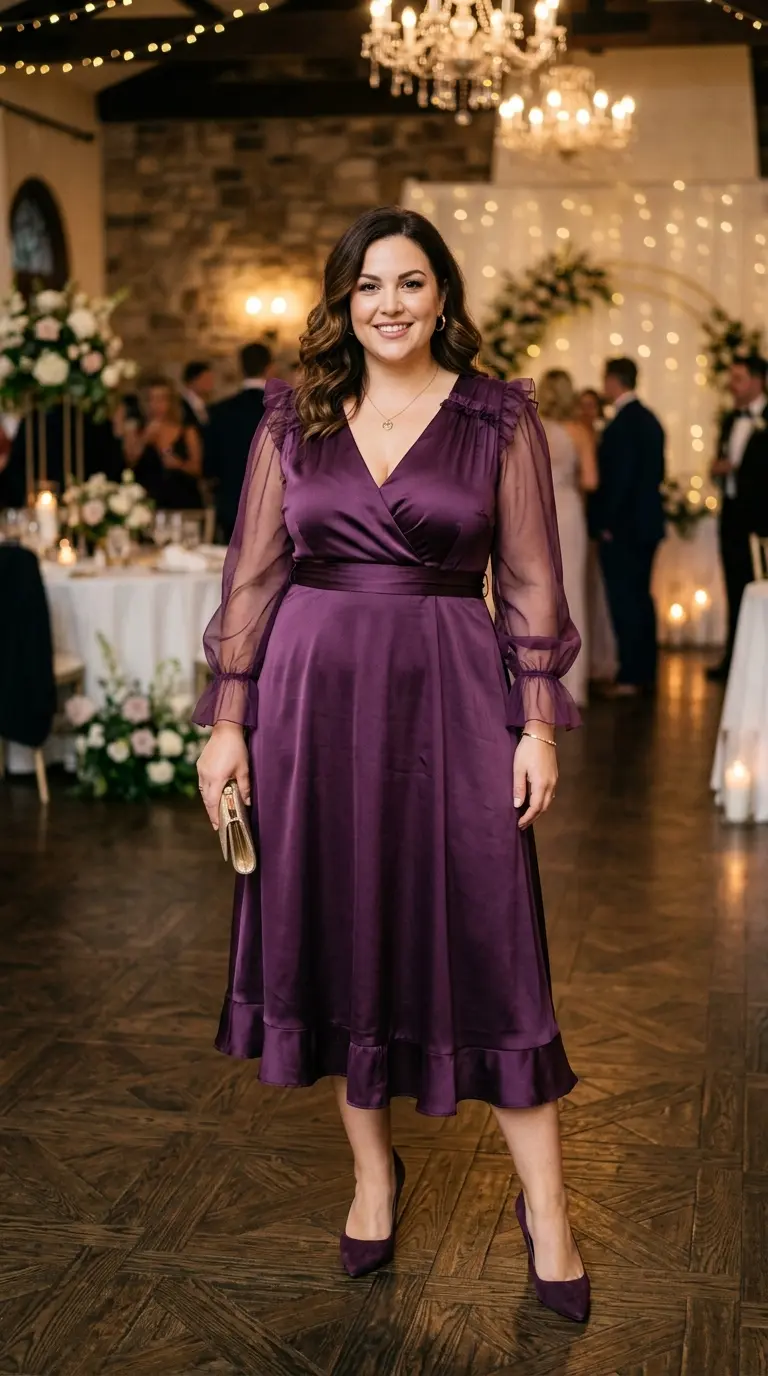 12 Plus Size Evening Wedding Guest Outfits Women Will Love 11 plus size aesthetic outfits 372