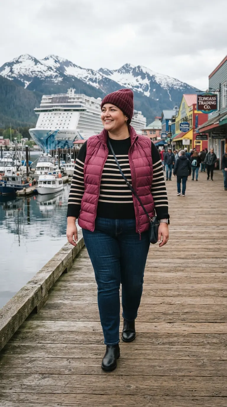 23 Stunning Plus Size Alaska Cruise Outfits for Women 2 plus size alaska cruise outfits 3857