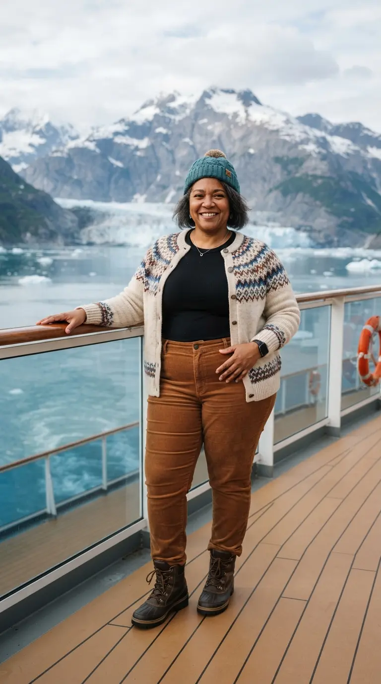 23 Stunning Plus Size Alaska Cruise Outfits for Women 4 plus size alaska cruise outfits 3859
