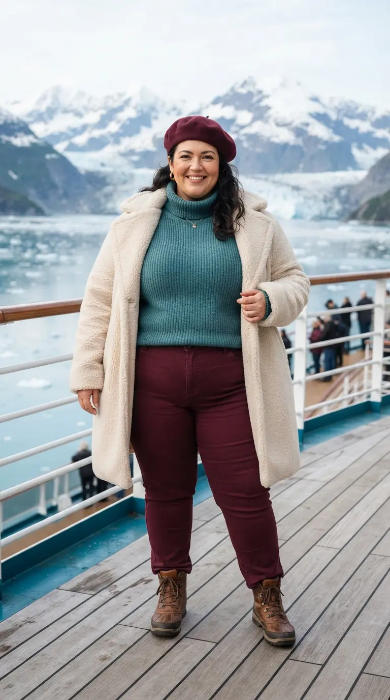 23 Stunning Plus Size Alaska Cruise Outfits for Women 6 plus size alaska cruise outfits 3861