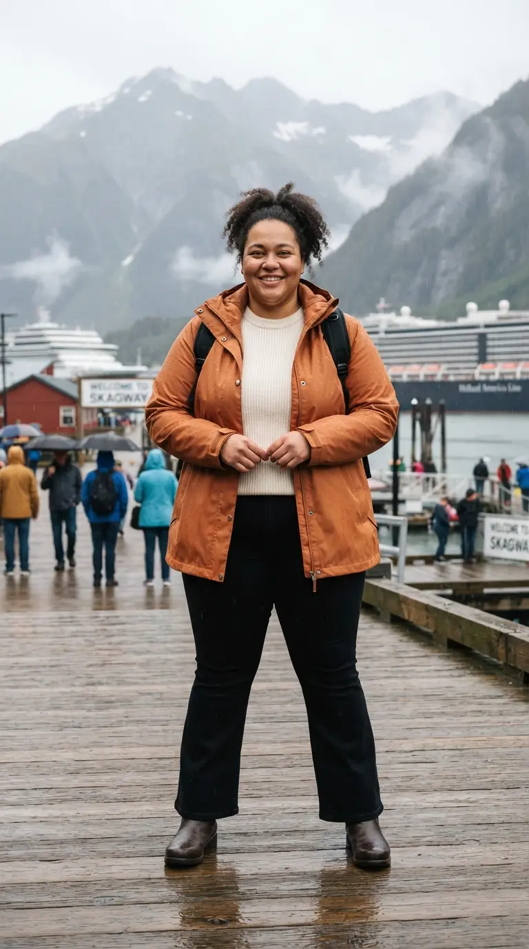23 Stunning Plus Size Alaska Cruise Outfits for Women 11 plus size alaska cruise outfits 3866