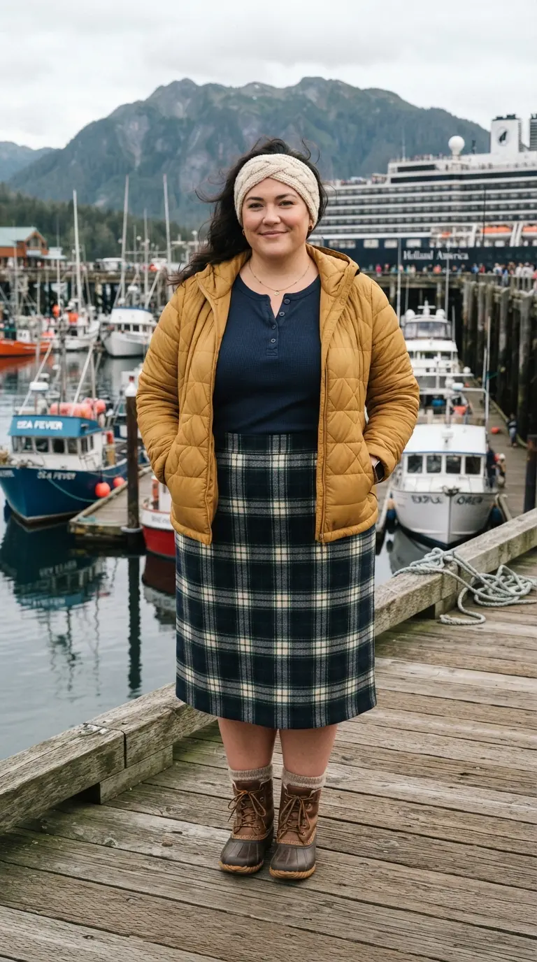 23 Stunning Plus Size Alaska Cruise Outfits for Women 15 plus size alaska cruise outfits 3870