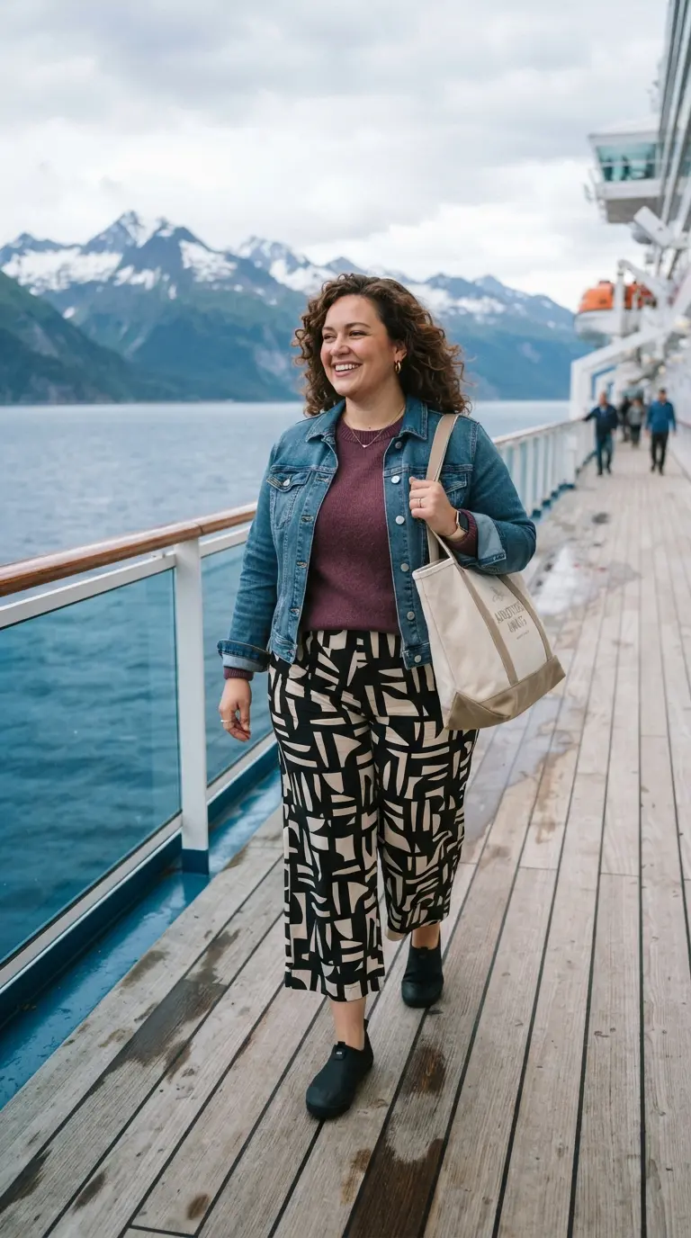 23 Stunning Plus Size Alaska Cruise Outfits for Women 18 plus size alaska cruise outfits 3873