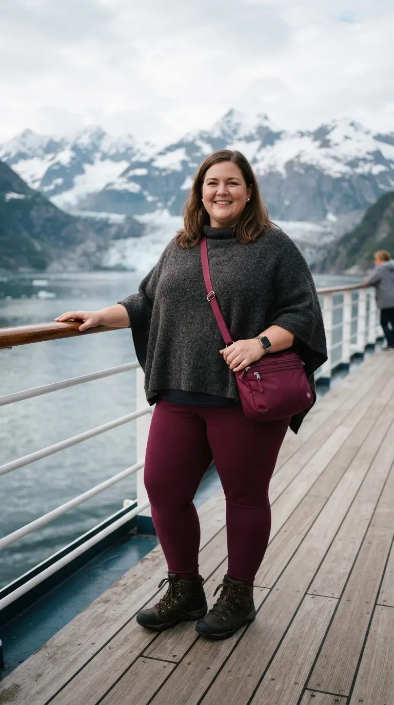 23 Stunning Plus Size Alaska Cruise Outfits for Women 23 plus size alaska cruise outfits 3878