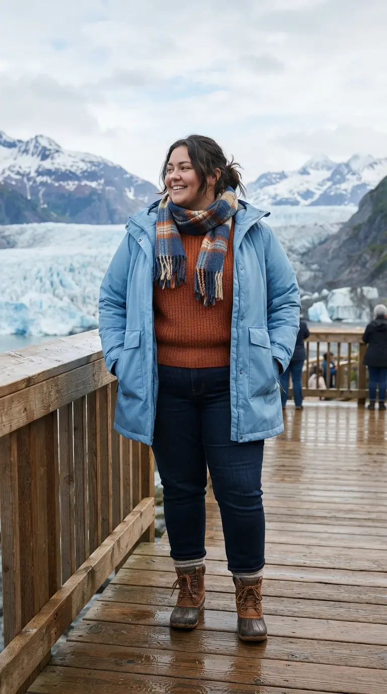 22 Plus Size Alaska Outfits for a Cozy, Stylish Adventure 10 plus size alaska outfits 3888