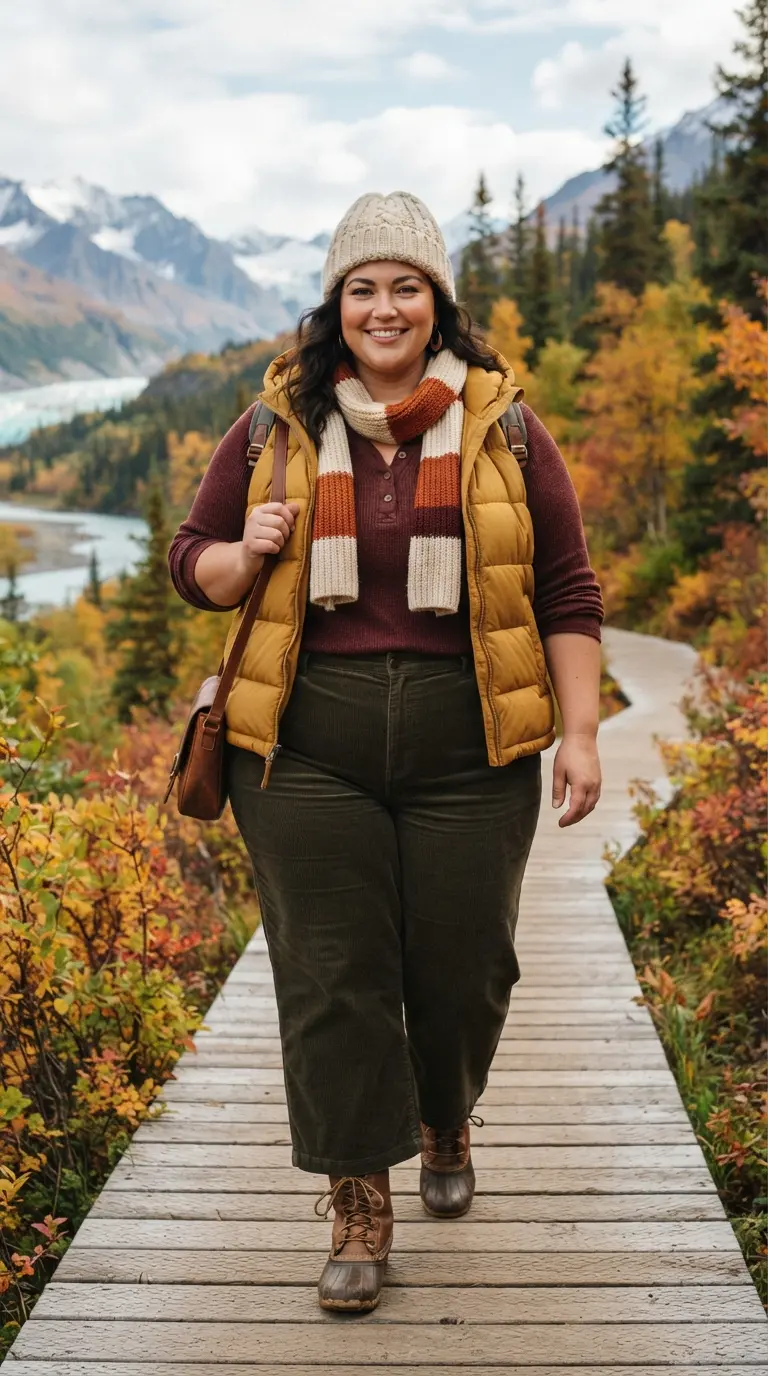 22 Plus Size Alaska Outfits for a Cozy, Stylish Adventure 20 plus size alaska outfits 3898