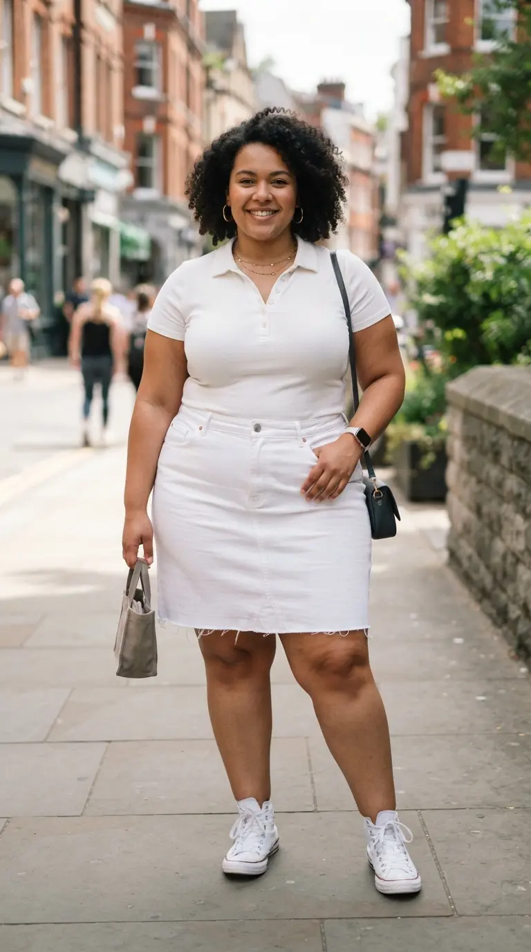 plus size all white outfits 3852