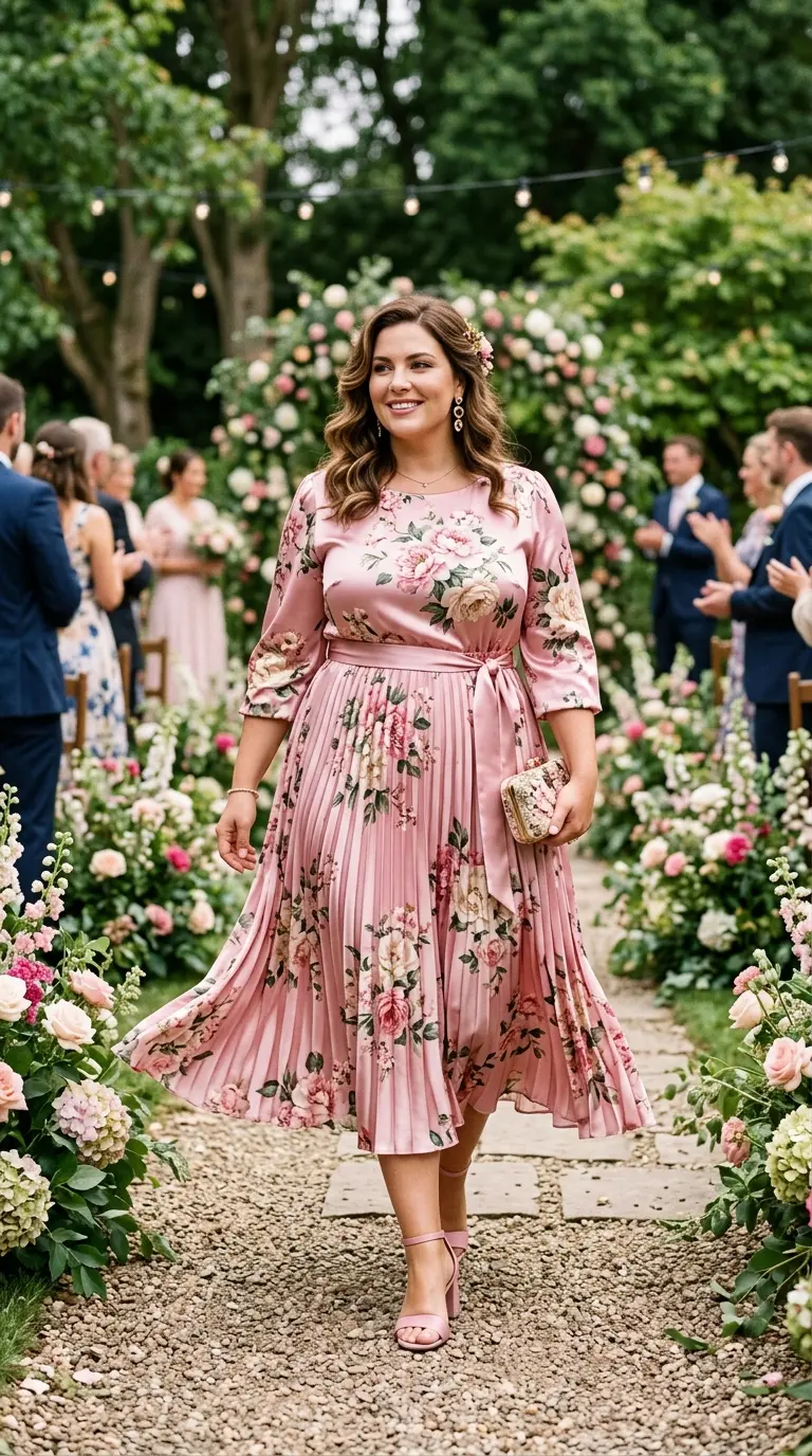 plus size garden party wedding guest outfits 377