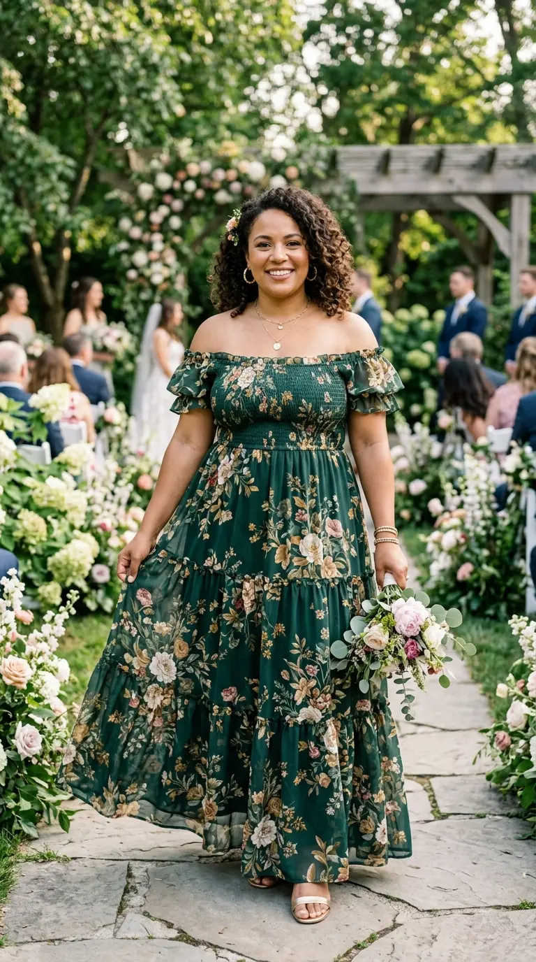plus size garden party wedding guest outfits 383