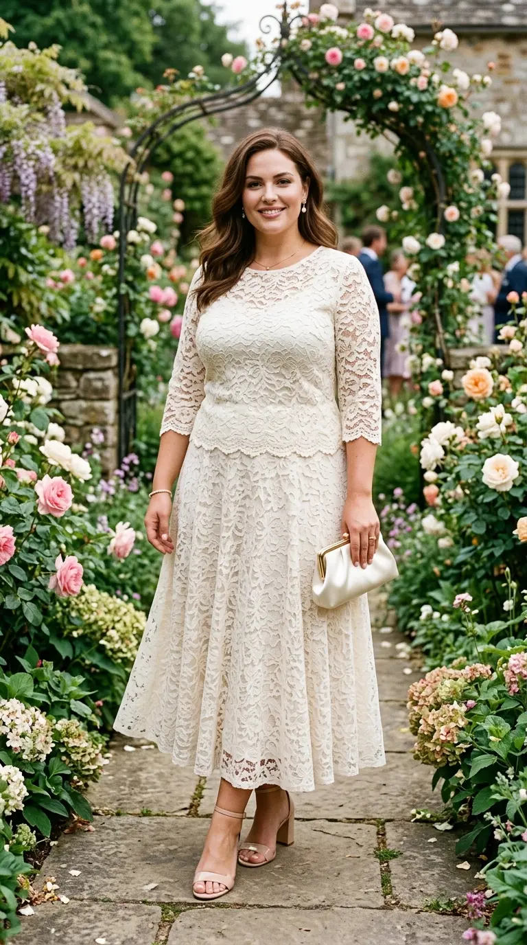 plus size garden party wedding guest outfits 385
