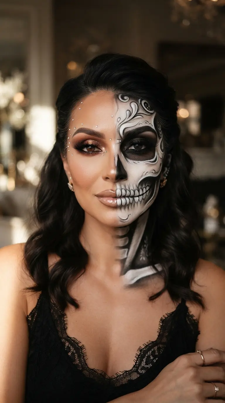 scary halloween makeup ideas 3315
