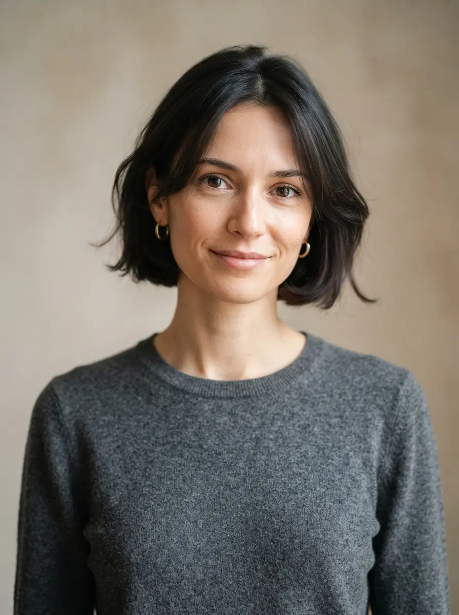 short bob hairstyles for dark thin fine hair 460