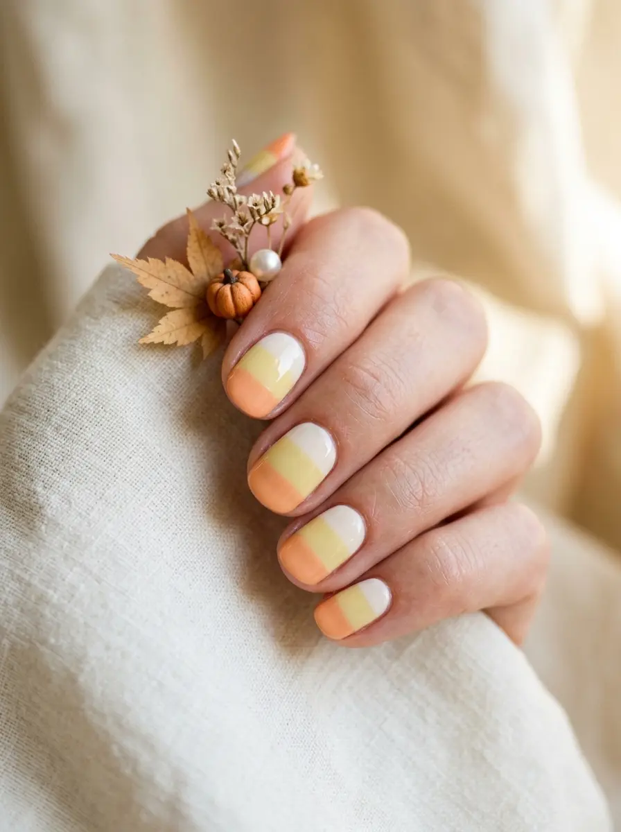17 Short Halloween Nail Designs Ideas That Nail a Dreamy Aesthetic Style 13 short halloween nail designs ideas 3622