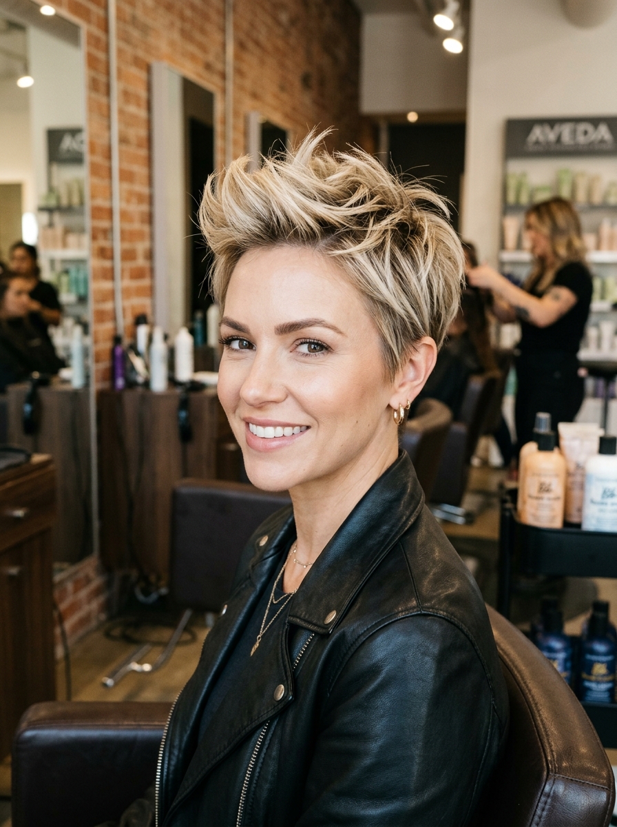 26 Short Pixie Haircuts for Thin Fine Hair 16 short pixie haircuts for thin fine hair 766