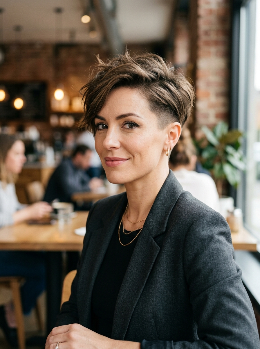 26 Short Pixie Haircuts for Thin Fine Hair 18 short pixie haircuts for thin fine hair 768