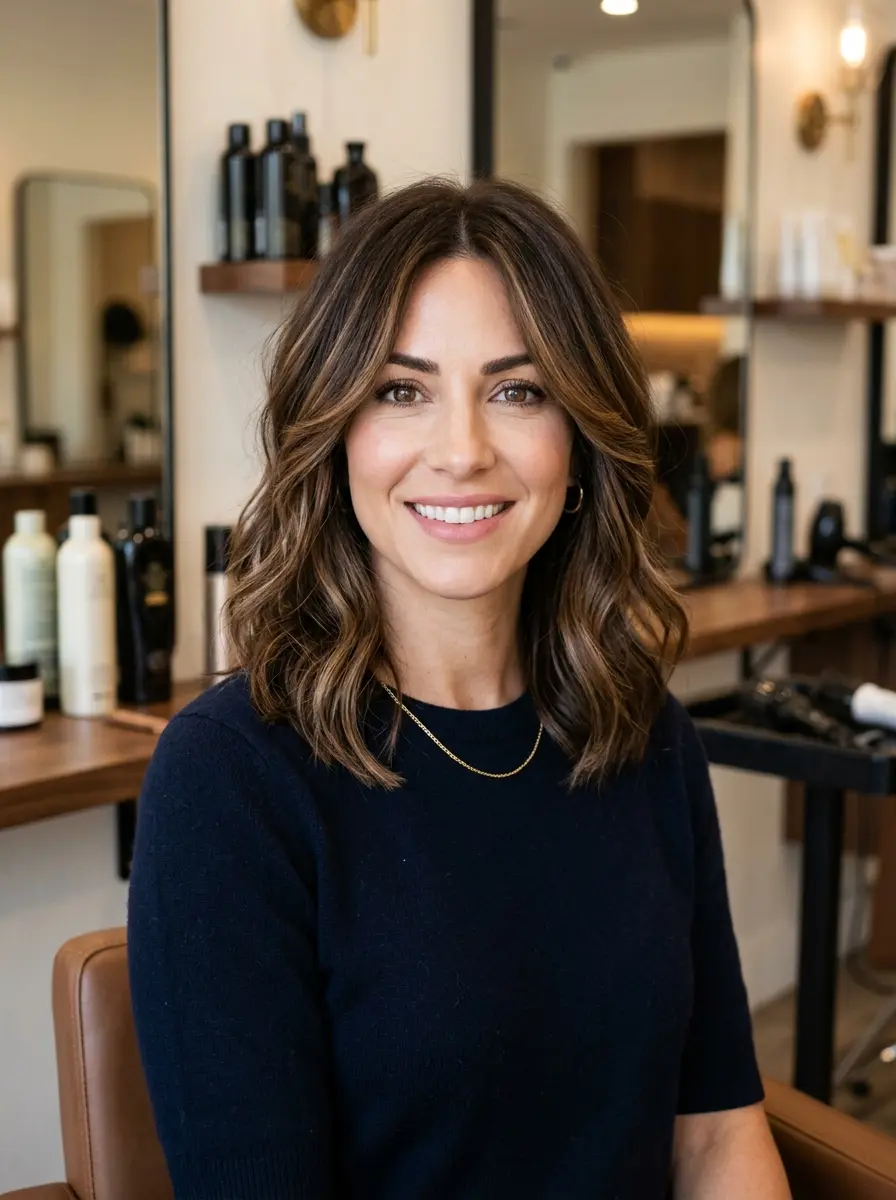 23 Soft Layered Bob Haircuts for a Fresh, Flattering Look 15 soft layered bob haircuts 693