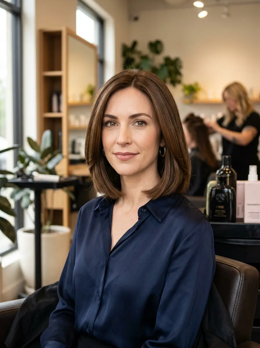 23 Soft Layered Bob Haircuts for a Fresh, Flattering Look 17 soft layered bob haircuts 695