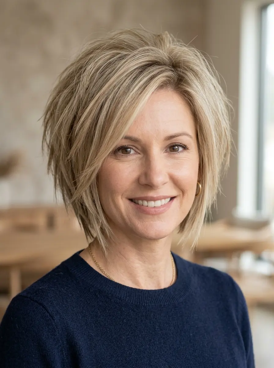 stacked bob hairstyles for fine hair 585