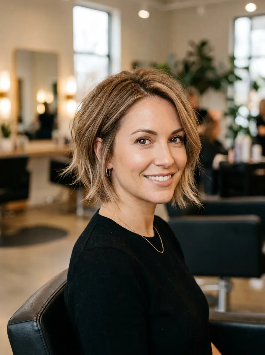 stacked bob hairstyles for fine hair 615