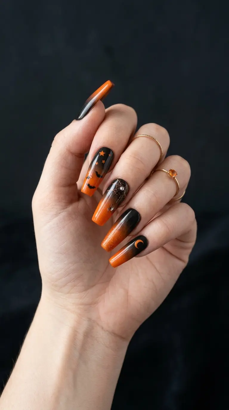 16 Trending Long Halloween Nail Designs Perfect for a Cool Effortless Look 2 trending long halloween nail designs 3628