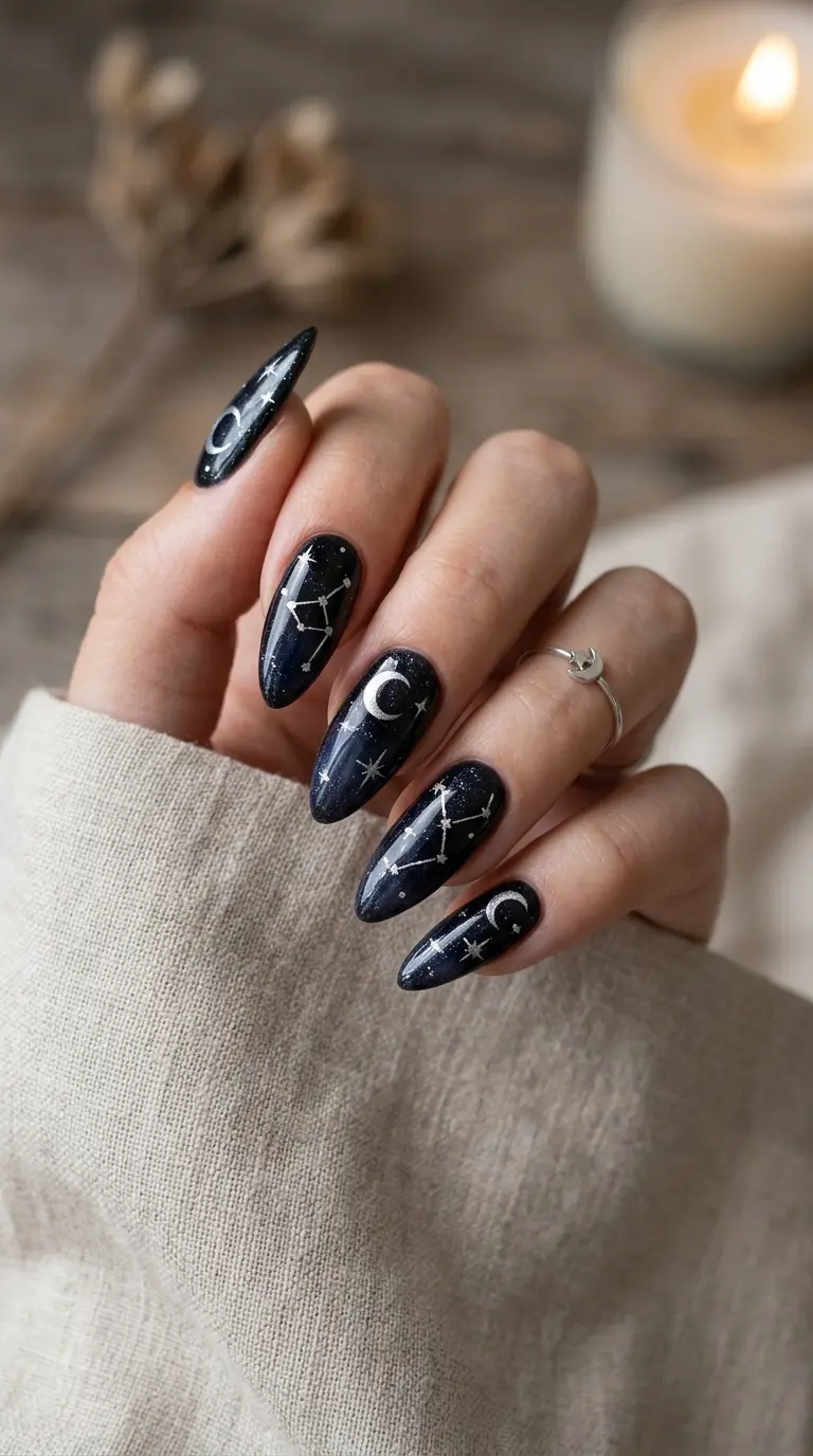 16 Trending Long Halloween Nail Designs Perfect for a Cool Effortless Look 9 trending long halloween nail designs 3635