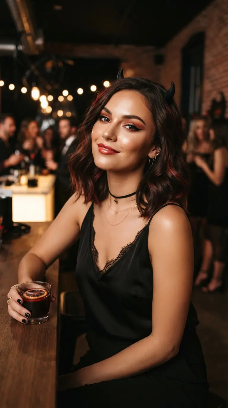 20 Trending Simple Halloween Makeup for Work Perfect for a Flirty Fun Night-Out Look 18 trending simple halloween makeup for work 3346