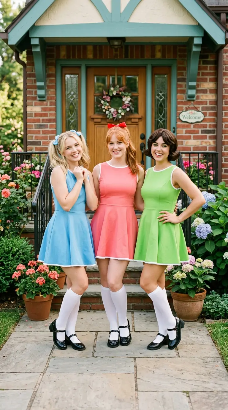 trio halloween costumes for your best girls 2505