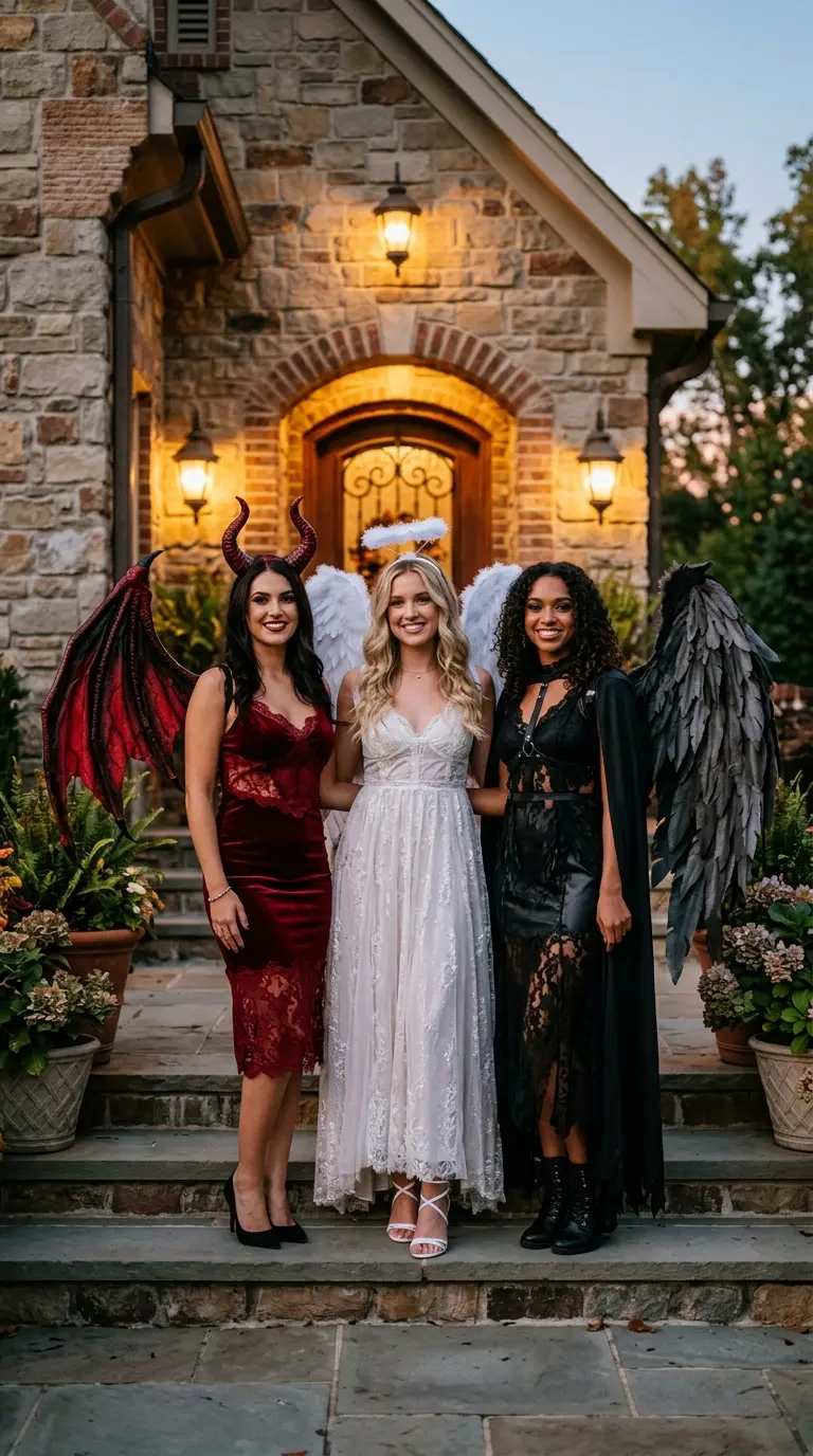 trio halloween costumes for your best girls 2508