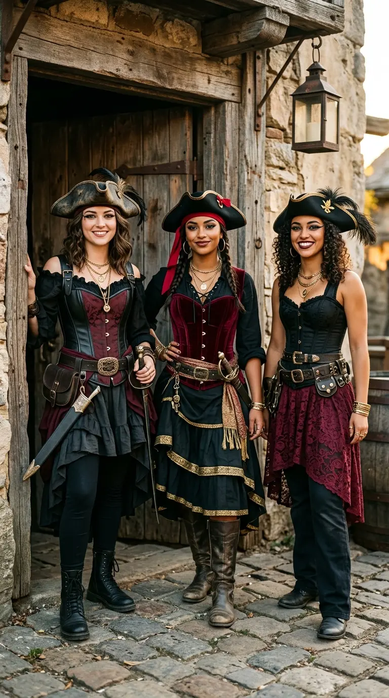 trio halloween costumes for your best girls 2516