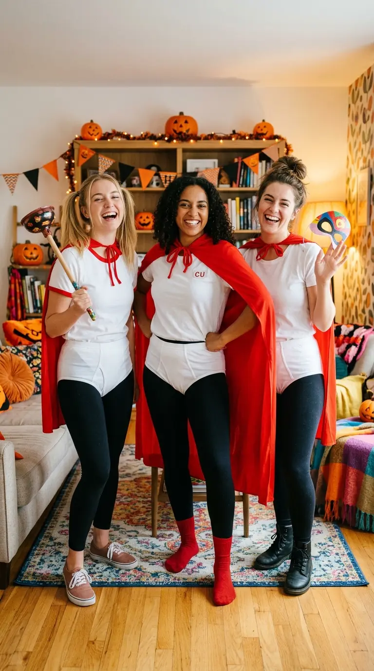 trio halloween costumes for your best girls 2520