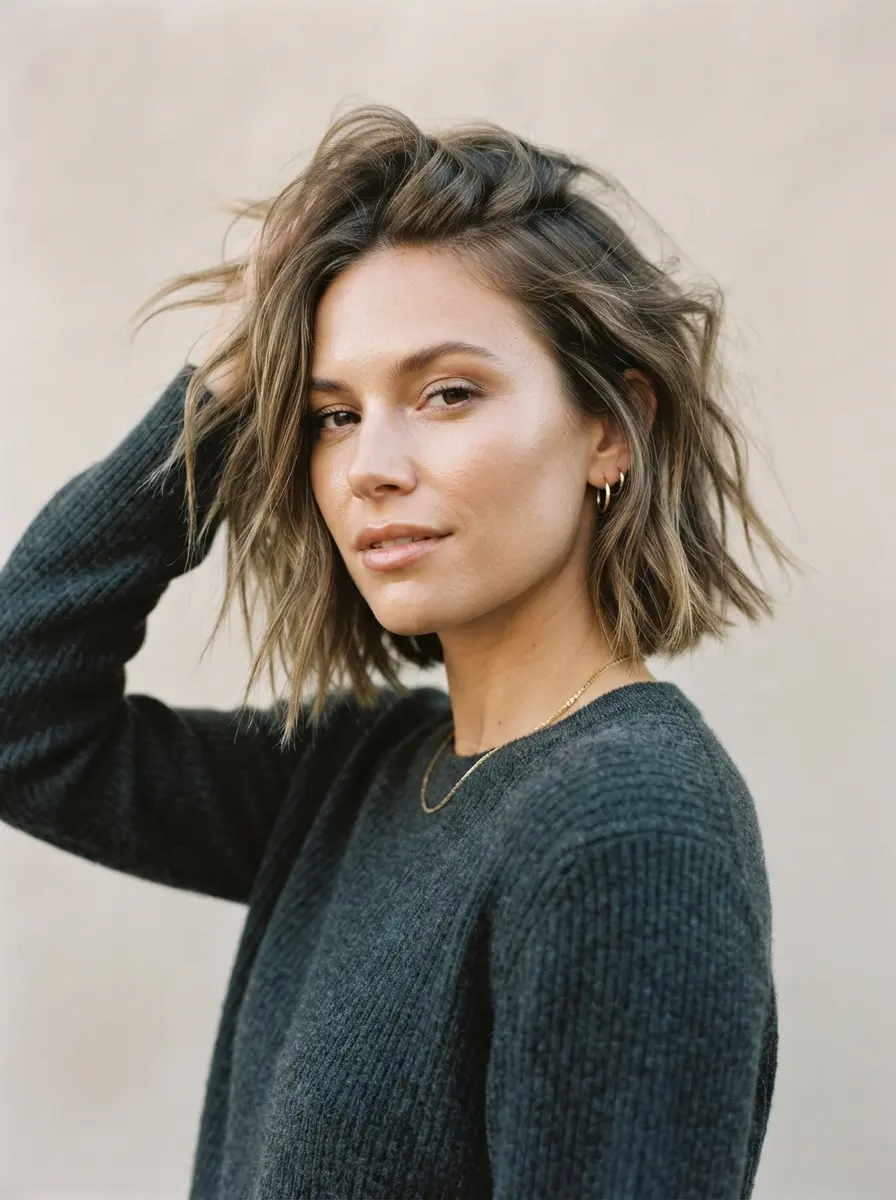 21 Volumizing Choppy Bob Hairstyles for Fine Hair 2 volumizing choppy bob hairstyles for fine hair 495
