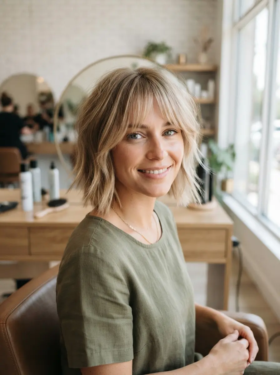 21 Volumizing Choppy Bob Hairstyles for Fine Hair 4 volumizing choppy bob hairstyles for fine hair 497